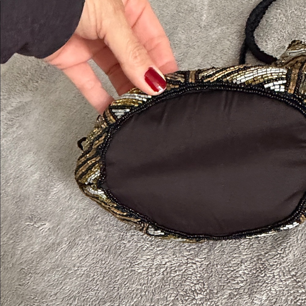 ZARA Handmade Black and Gold Women's Bag - Picture 7 of 7